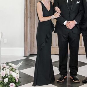 Keke Ruffled Jersey Gown, Mother of the Bride dress